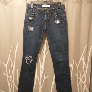 Abercrombie & Fitch distressed  Perfect Stretch Erin jean size 26